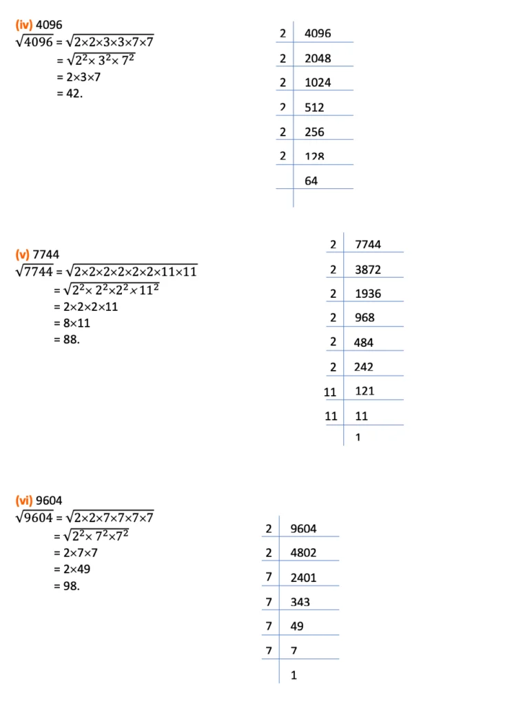 class 8 maths chapter 5 exercise 5.3 question 4 ii