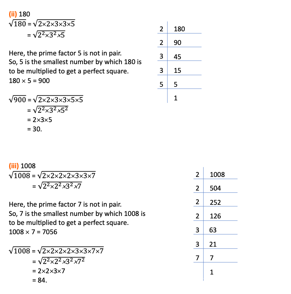 class 8 maths chapter 5 exercise 5.3 question 5 ii