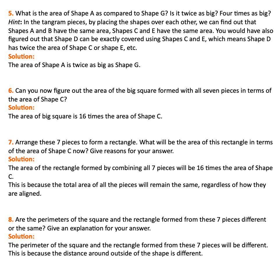 class 6 maths chapter 6 page 139 question 5, 6, 7, 8