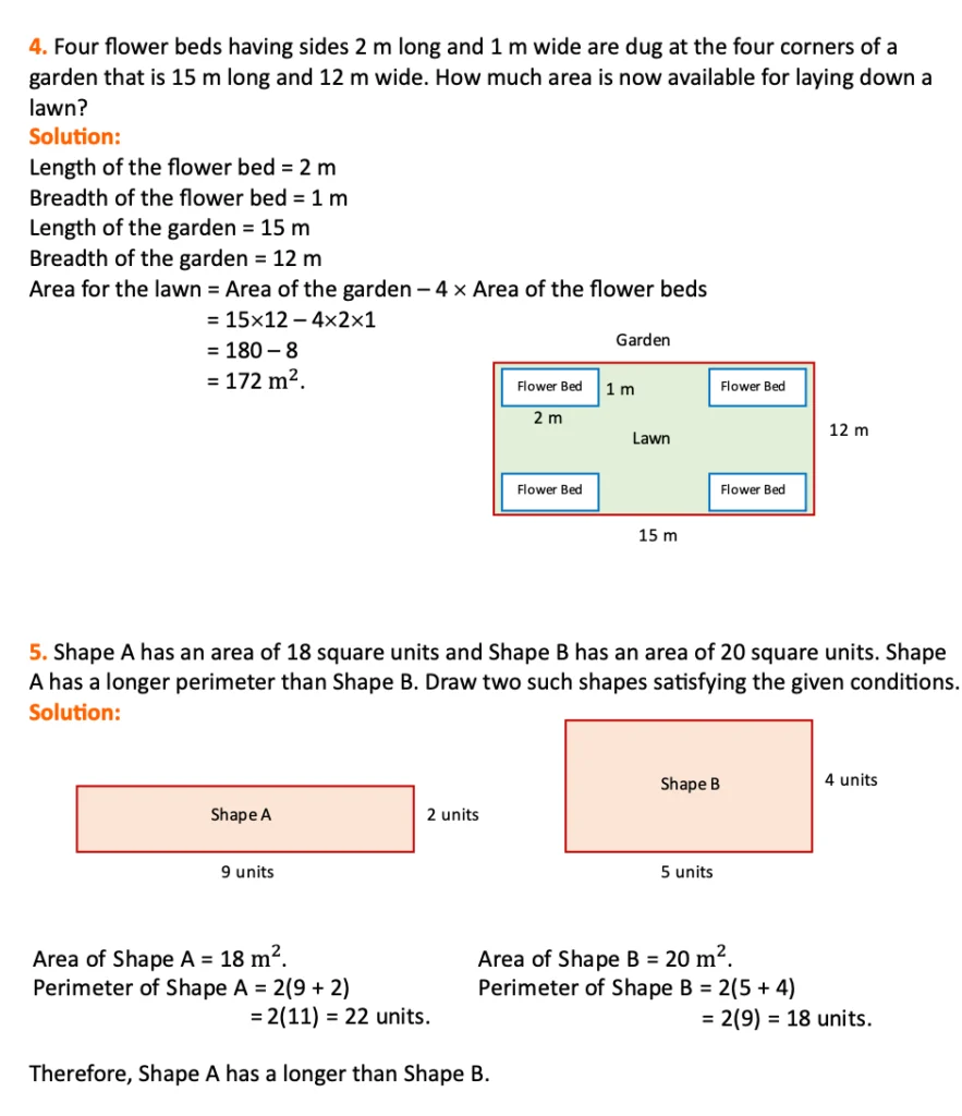 class 6 maths chapter 6 page 149 question 4, 5