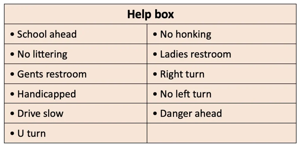 class 4 english santoor chapter 3 be smart, be safe questions answers image 1