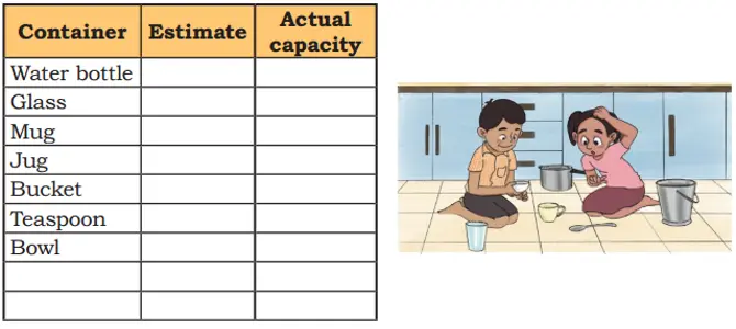 class 4 maths mela chapter 8 weigh it pour it image 27