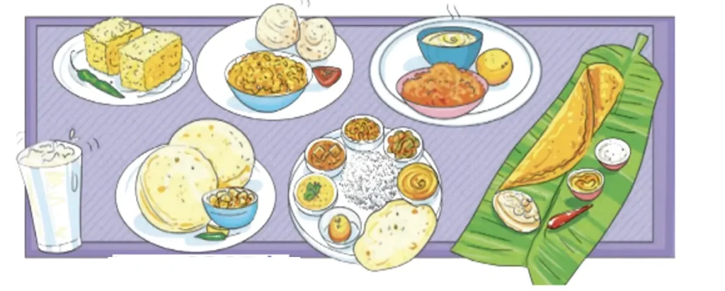 class 4 hindi chapter 4 humara aahar हमारा आहार image 1