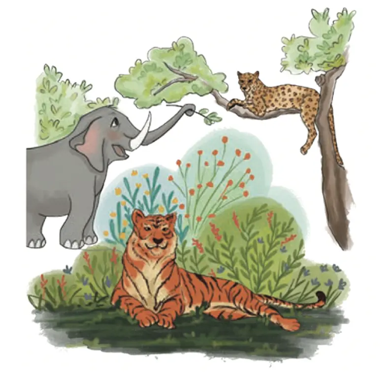 class 4 maths mela chapter 10 elephants, tigers and leopards image 11