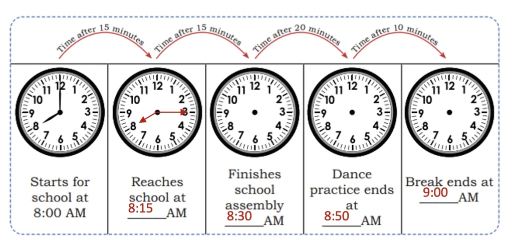 ticking clocks and turning calendar class 4 maths mela chapter 12 questions answers image 13